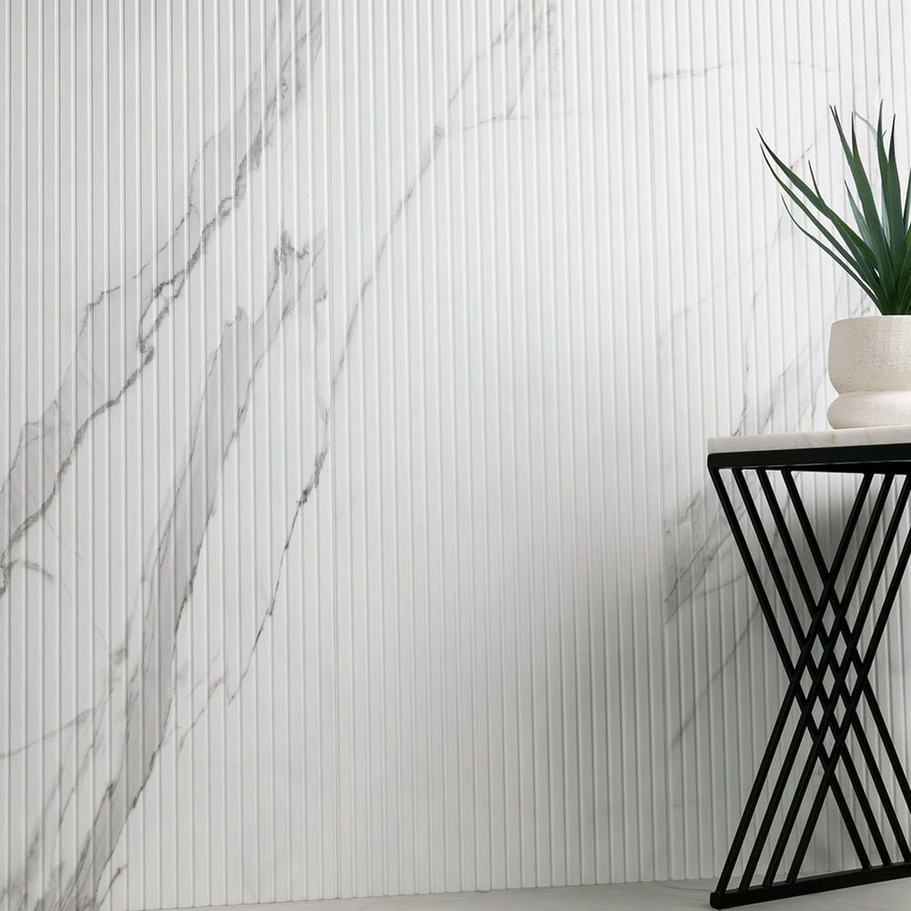 MS International Urbanslat Marmi Grey 16&quot; x 48&quot; Ceramic Tile, , large