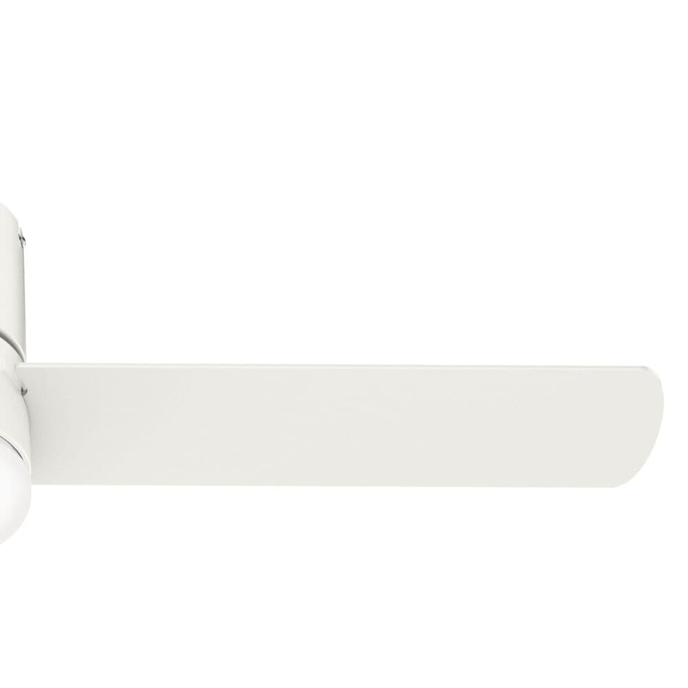 Hunter Minimus 52&quot; Ceiling Fan with LED Lights in Fresh White, , large
