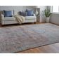 Feizy Marquette 12" x 15" Blue and Multicolor Area Rug, , large