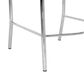 Baxton Studio Montclare Counter Stool in Chrome (Set of 2), , large
