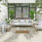 Nourison Courtyard Jute 2" x 3" Indoor/Outdoor Area Rug, , large