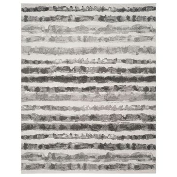Safavieh Adirondack ADR126N 10" x 14" Ivory and Charcoal Area Rug, , large