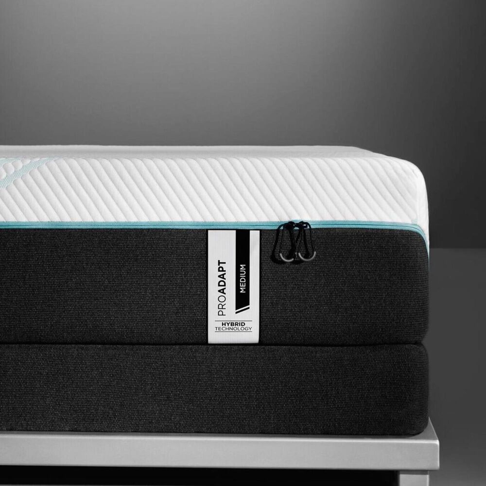 Tempur-Pedic TEMPUR-PROADAPT Medium Hybrid King Mattress with Low Profile Box Spring, , large
