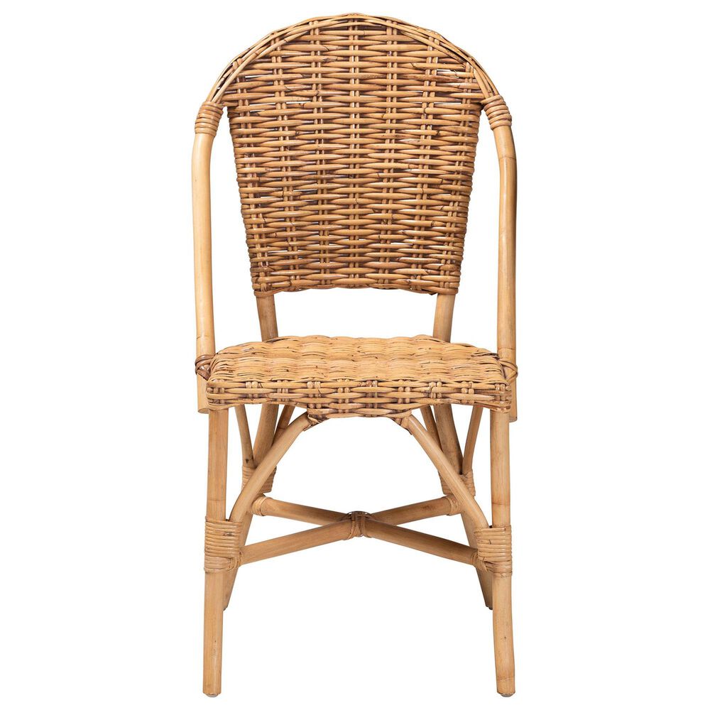 Baxton Studio Neola Side Chair in Natural Brown, , large