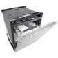 LG 24" Built-In Pocket Handle Dishwasher with SteamAssist in PrintProof Stainless Steel, , large