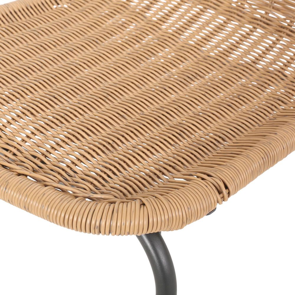 Hearth and Haven Boho Outdoor Chair in Light Brown &#40;Set of 2&#41;, , large