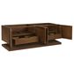 James Martin Vanities Marcello 72" Double Bathroom Vanity in Chestnut with Single Hole 3 cm White Zeus Quartz Top and Rectangular Sinks, , large