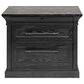Wycliff Bay Willow Lane 5-Piece L-Shaped Desk with Bookcase, Ladder and Lateral File Cabinet Set in Ebony Black, , large