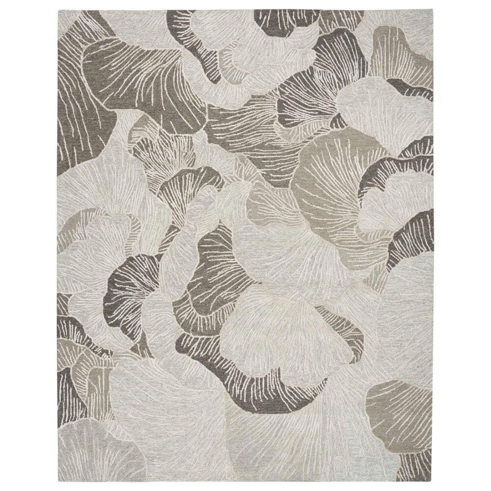 Nourison Avra 3"9" x 5"9" Grey Area Rug, , large