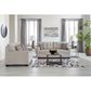 Ashley Mahoney Stationary Sofa and Loveseat Set in Pebble, , large