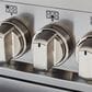 Bertazzoni Master 5.9 Cu.Ft. Dual Fuel Range in Nero Matt, , large