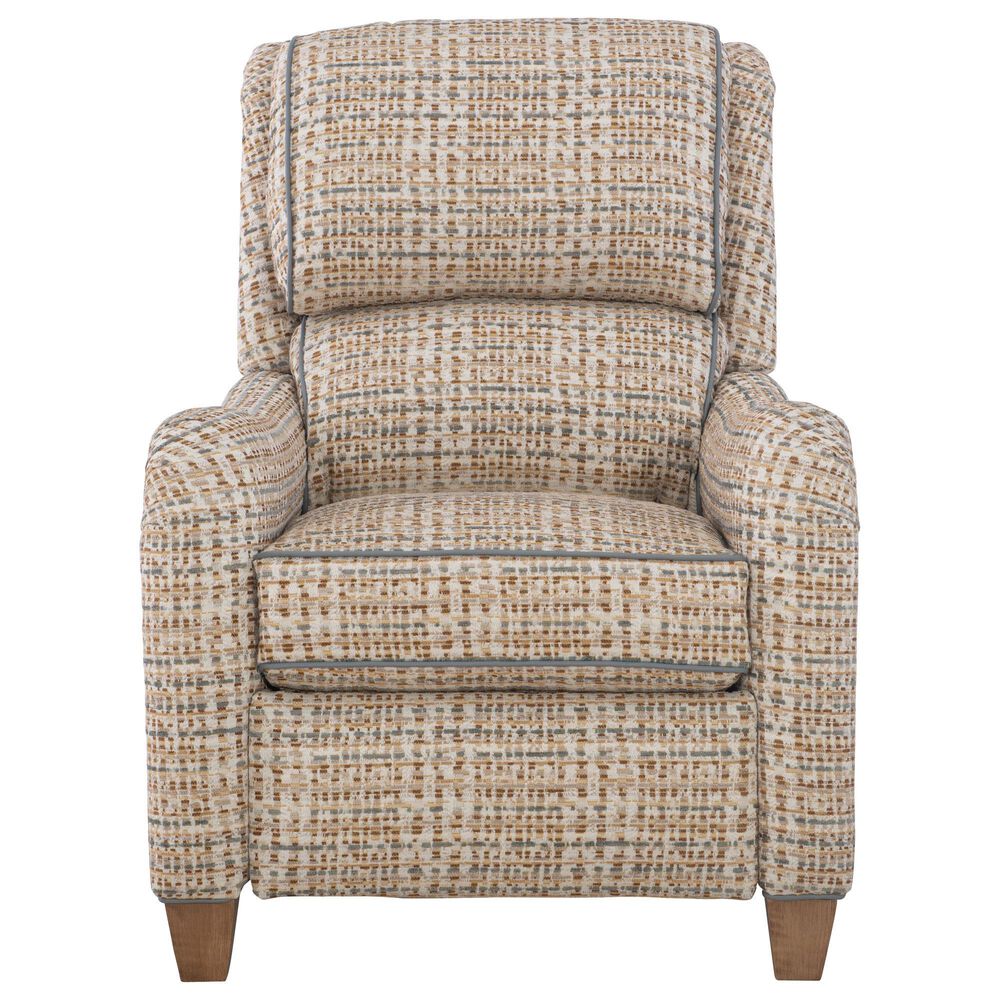 Bradington-Young Kashton 3-Way Double Power Lounger Recliner in Straw and Gray, , large