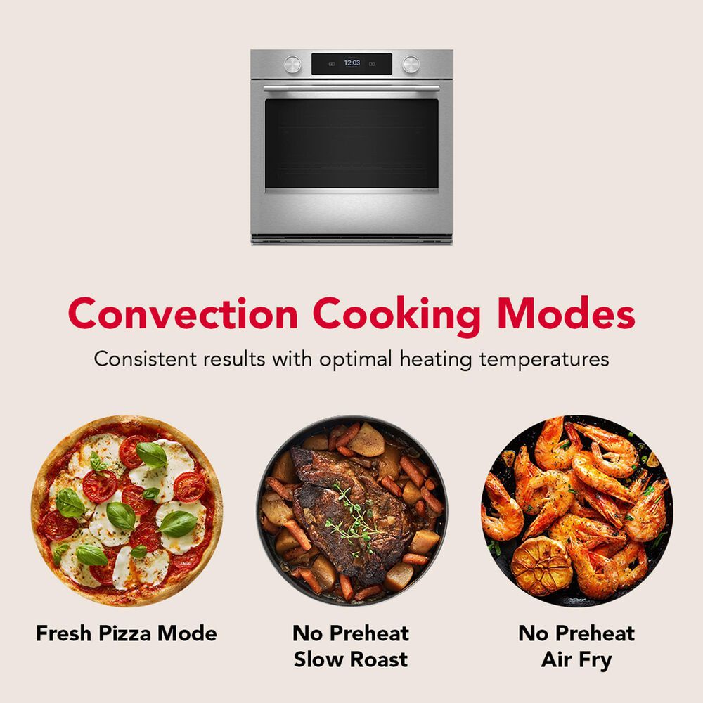 KitchenAid 2-Piece Kitchen Package with PrintShield Stainless Steel 30" Smart Double Wall Oven and Black 36" Induction Cooktop, , large