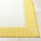Surya Alfresco 7"3" Square Pearl, Saffron, Beige and Tan Indoor/Outdoor Area Rug, , large