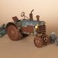 The Gerson Company Galvanized Metal Antique Tractor in Multicolor, , large