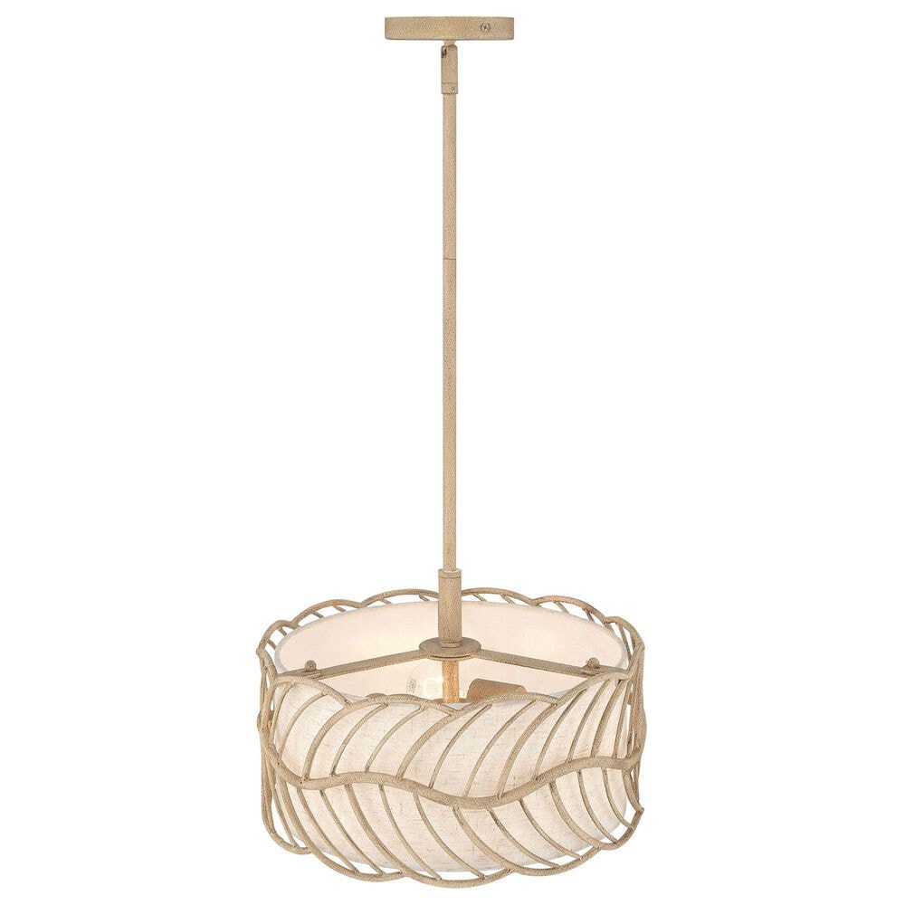 Golden Lighting Simbolo 3-Light Pendant in Almond, , large