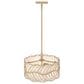 Golden Lighting Simbolo 3-Light Pendant in Almond, , large