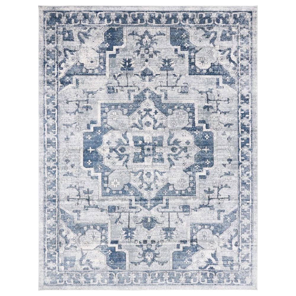 Safavieh Oregon 9" x 12" Navy and Ivory Area Rug, , large