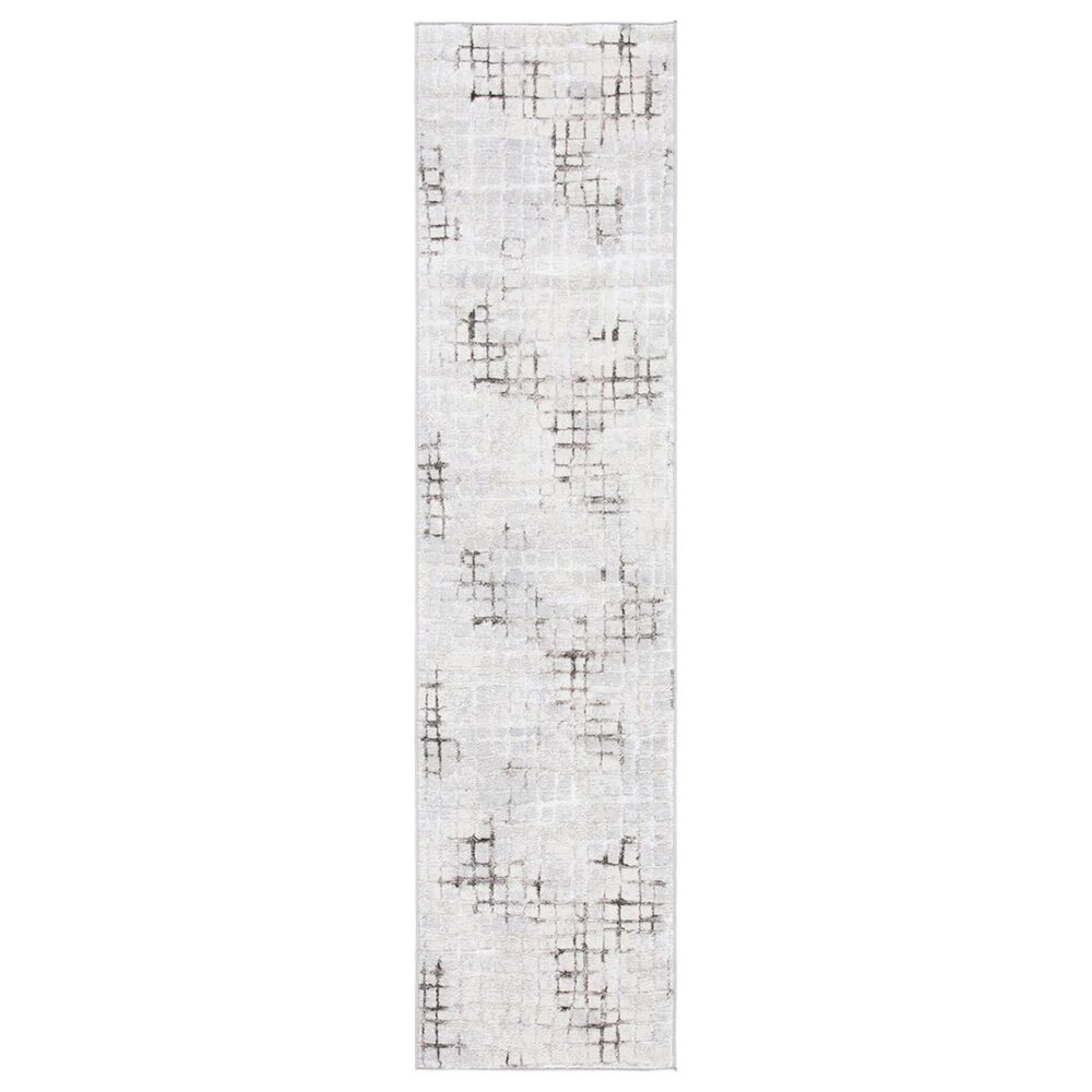 Safavieh Orchard Geometric 2"2" x 9" Grey and Light Grey Runner, , large