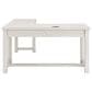 Ashley Robbinsdale 3-Piece L-Shape Desk and Bookcase Set in Antique White, , large
