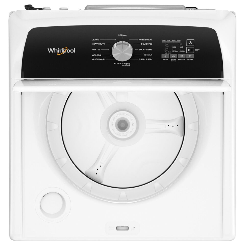 Whirlpool 4.5 Cu. Ft. Top Load Washer with Agitator in White, , large
