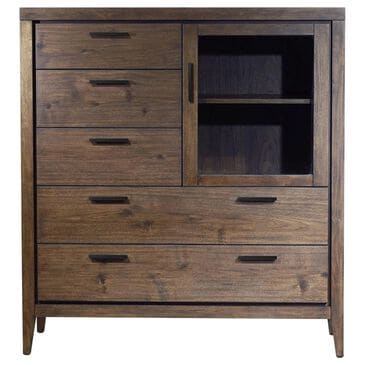 Urban Home Boracay 5-Drawer Chest in Wild Oats Brown, , large