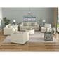 Emerald Home Furnishings Cecily Swivel Accent Chair in Blue Meadow, , large
