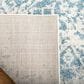 Safavieh Madison MAD603J 2"3" x 12" Teal and Ivory Runner, , large