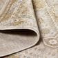 Feizy Aura Gold and Ivory 8" x 11" Area Rug, , large