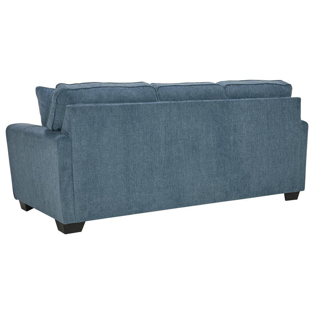 Ashley Cashton Stationary Sofa and Loveseat Set in Blue, , large
