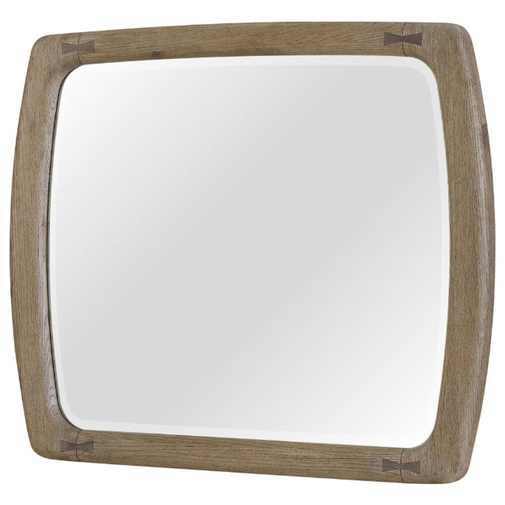 Sterling Timber Playa Mirror with Bowties in English Knotty Oak, , large