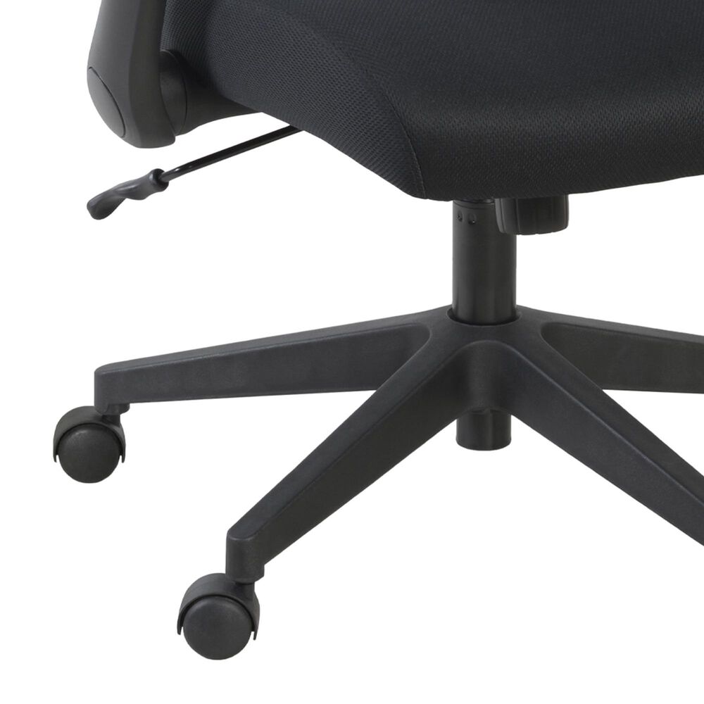 Regency Global Sourcing Squire Ergonomic Task Mesh Office Swivel Chair in Black, , large
