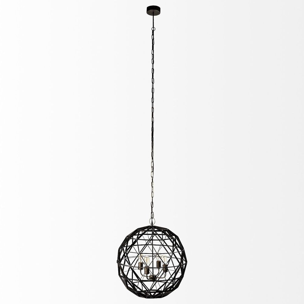 Mercana Dyson II Chandelier in Black, , large