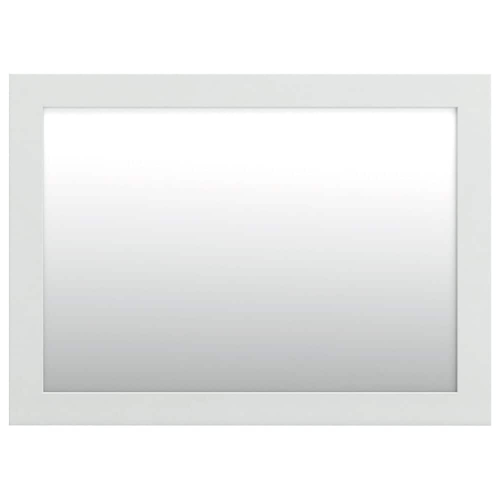 Ashley Bostwick Shoals Bedroom Mirror in White, , large