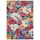 Loloi II Botanical 2"5" x 3"11" Navy and Multicolor Area Rug, , large