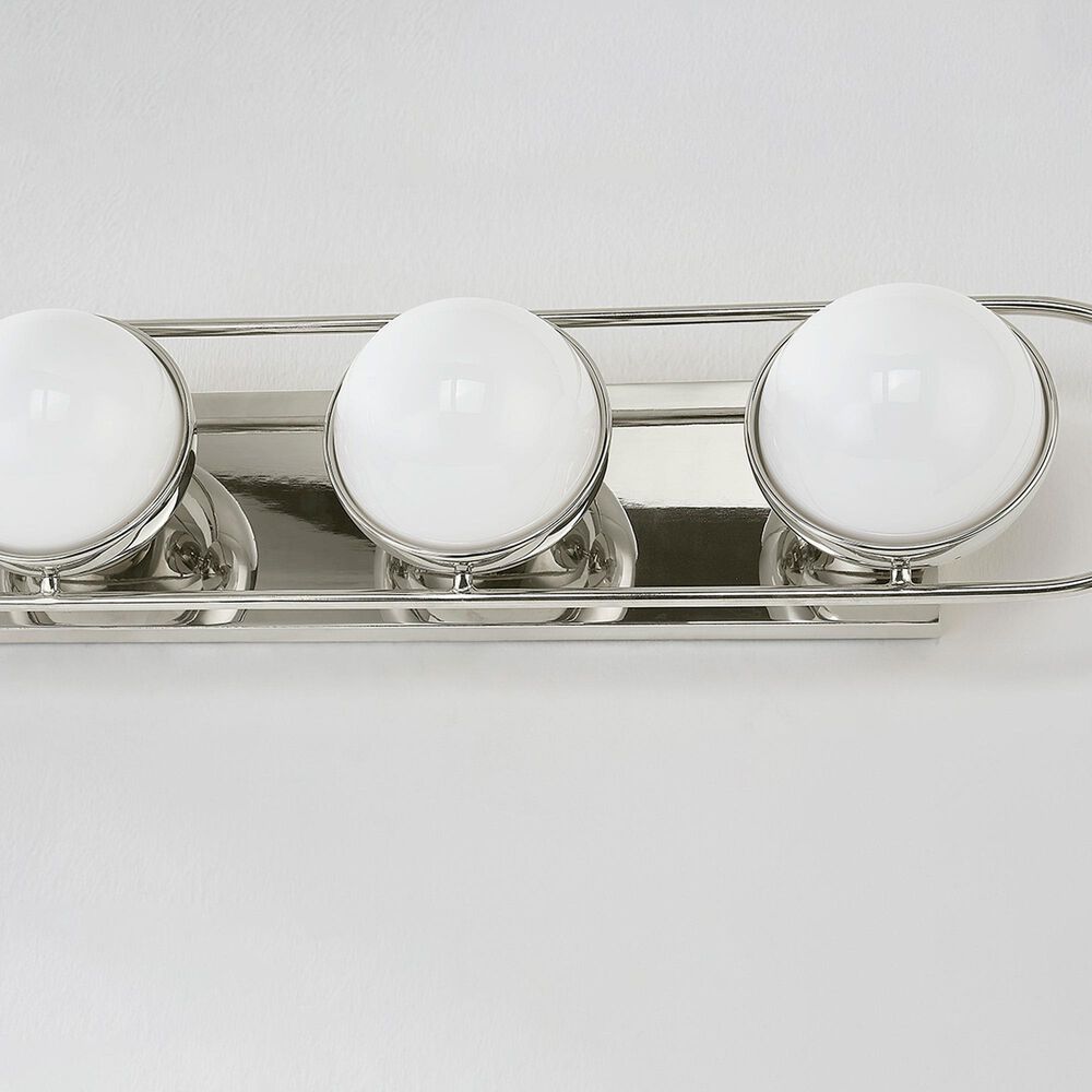 Mitzi Lighting Amy 3-Light Wall Sconce in Polished Nickel, , large