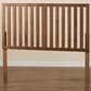 Baxton Studio Oren King Slat Headboard in Ash Walnut, , large