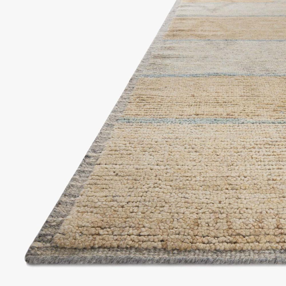Amber Lewis x Loloi Briyana 2&#39; x 3&#39; Sky and Wheat Area Rug, , large