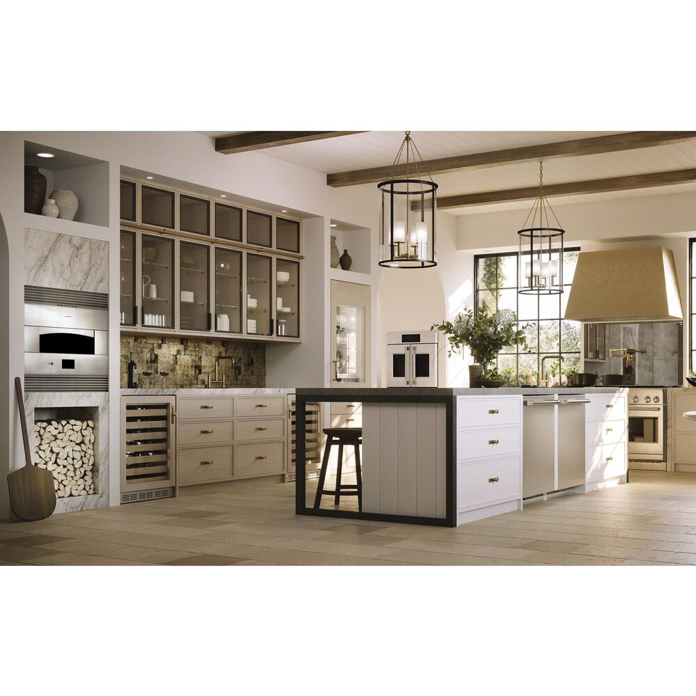Monogram Statement 30&quot; Smart French Door Electric Single Wall Oven in Stainless Steel, , large