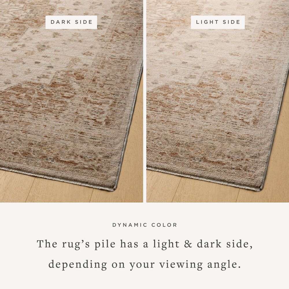 Magnolia Home Junie 2&#39; x 3&#39; Natural and Clay Area Rug, , large