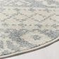 Safavieh Adirondack ADR107S 6" Round Ivory and Slate Area Rug, , large