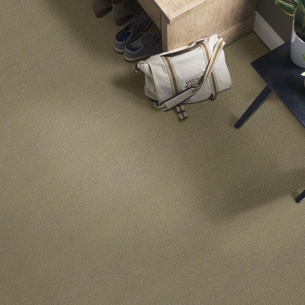 Shaw Detailed Elegance Patterned Carpet in Rocky Coast, , large
