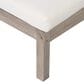 HOMLUX Patio 2-Person Lounge Chair with Grey Frame in Beige, , large