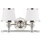 Hudson Valley Lighting Milton 2-Light Wall Sconce in Polished Nickel, , large