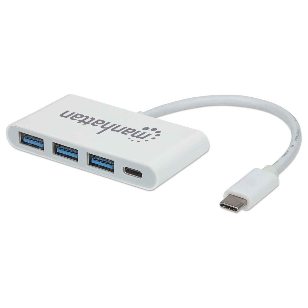 Manhattan USB-C 3.1 Gen 1 Type-C Hub with Power Delivery, , large