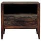 Porter Design Fall River 1 Drawer Nightstand in Brown and Gray, , large