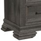 Mayberry Hill Park Ridge 3-Drawer Nightstand in Charcoal, , large