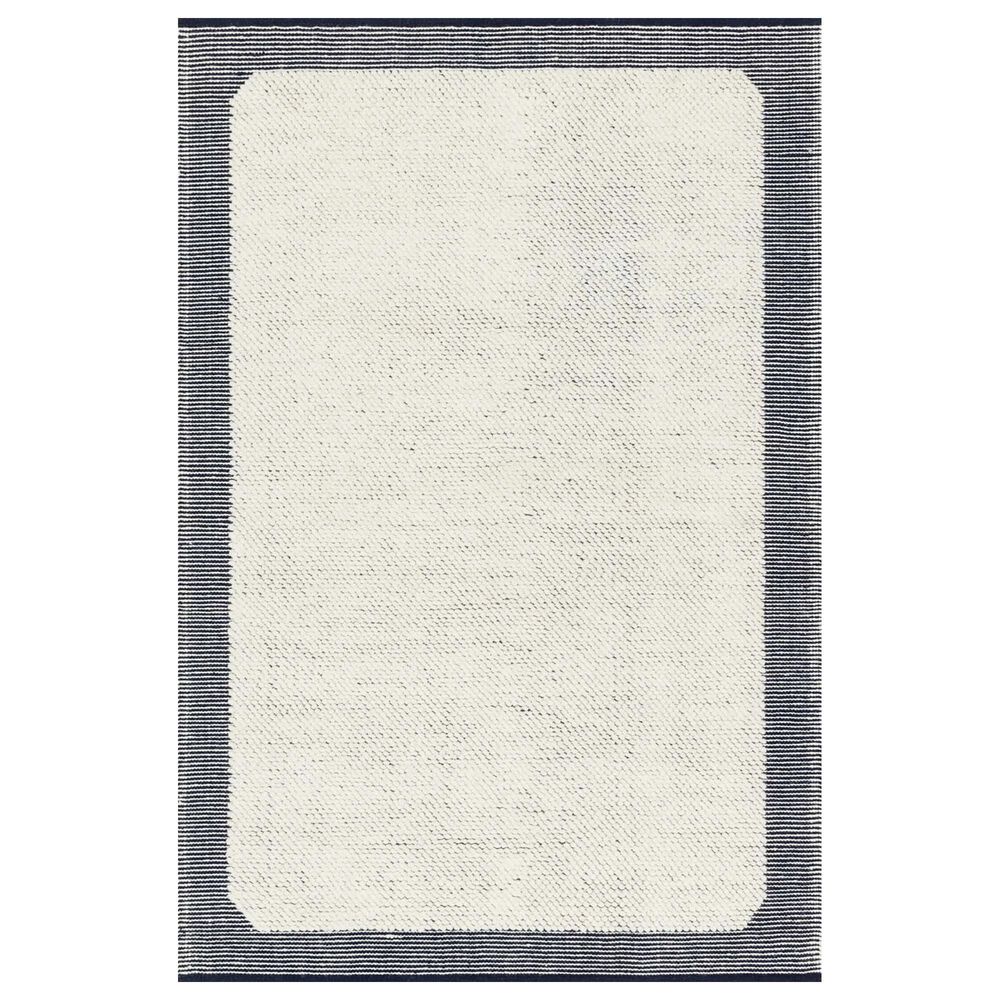 ED Ellen DeGeneres Crafted by Loloi Moreno MOR-01 9"3" x 13" Ivory and Indigo Area Rug, , large