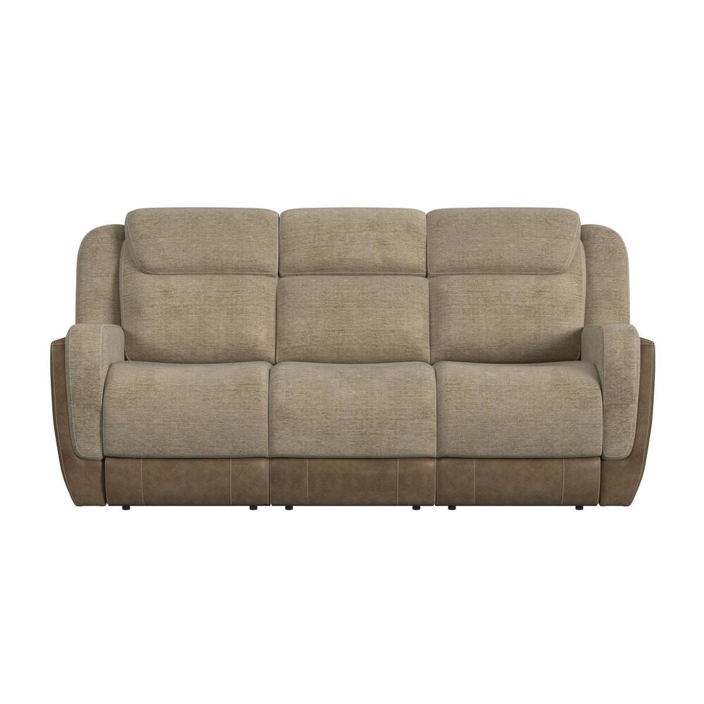 Mayberry Hill Hornet Manual Reclining Sofa in Beige, , large