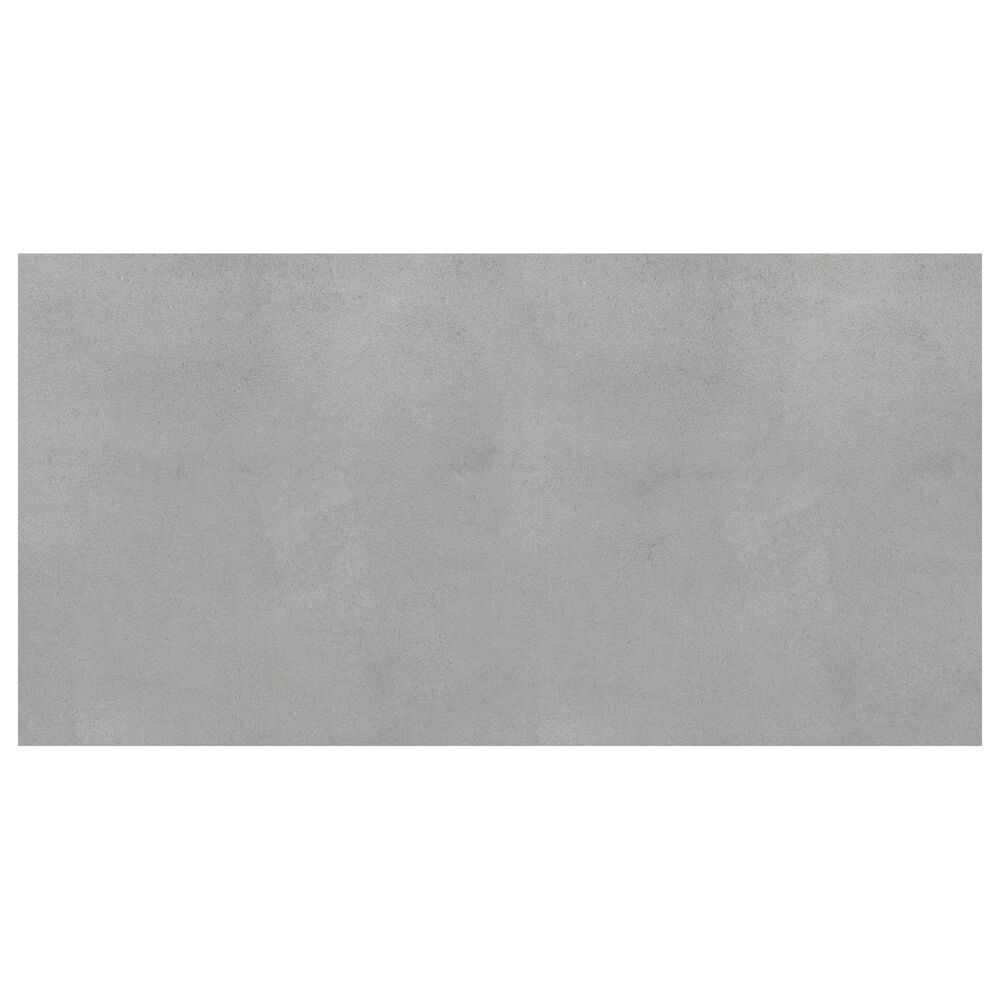 Emser Building Blocks Concrete Silver 24" x 47" Porcelain Tile, , large